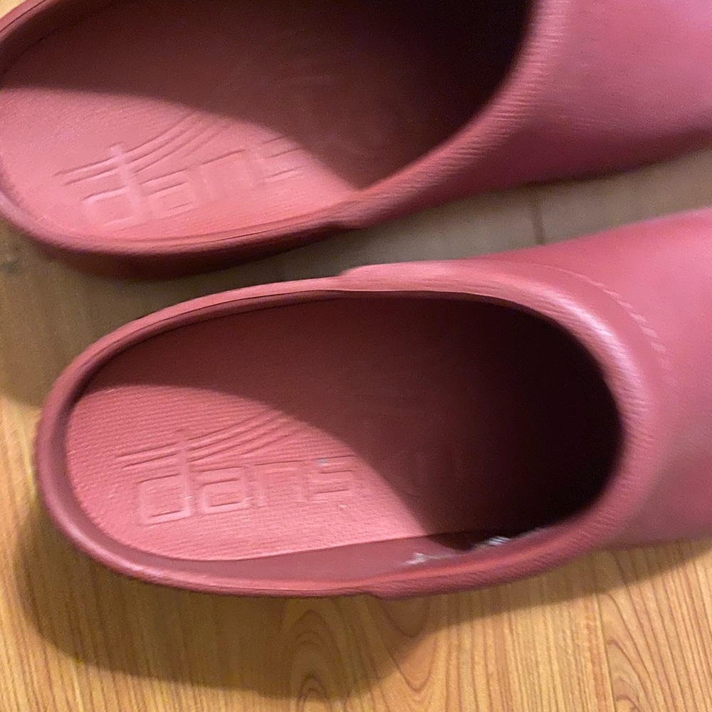 Dansko Pink Mules Comfortable Slip-On Clogs